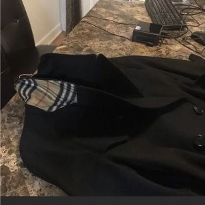 Burberry wool coat size 8